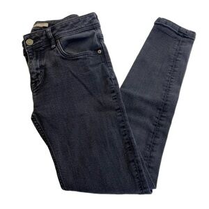 EUC Burberry Brit Skinny Ankle W 29 Faded Black Wesbourne Style Grunge Indie